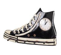 HAKU Appendiabiti da parete nero, metallo - Dim. L 50 cm x A 31 cm x P 6 cm, Stile Industriale