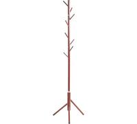 HAKU Appendiabiti da terra rosso, Metallo Appendiabiti da terra - Dim. A 173 cm x Ø 48 cm, Stile Classico
