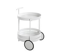 HAKU Carrello di servizio bianco, metallo - Dim. A 62 cm x Ø 42 cm, Stile Moderno