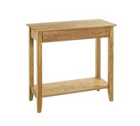 HAKU Consolle rovere, Legno massiccio - Dim. L 75 cm x A 75 cm x P 35 cm, Stile Tradizionale