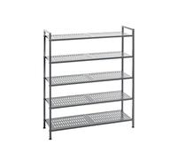 HAKU Möbel, antracite, metallo - dimensioni: L 73 x A 90 x P 25 cm, stile: moderno