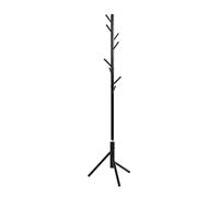 HAKU Möbel Appendiabiti nero, metallo - Dim. A 173 cm x Ø 48 cm, Stile Tradizionale
