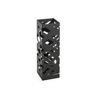 HAKU Möbel Portaombrelli nero, metallo - Dim. L 16 cm x A 48 cm x P 16 cm, Stile Moderno