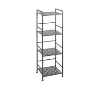 HAKU Möbel Scaffale, antracite, metallo - Dim.: L 33 x A 106 x P 28 cm, Stile: Moderno