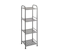 HAKU Möbel - Scaffale, antracite, metallo, dimensioni: 33 x 108 x 28 cm (larghezza x altezza x profondità), stile: moderno