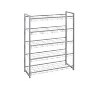 HAKU Möbel Scarpiera alu, metallo - Dim. L 80 cm x A 106 cm x P 30 cm, Stile Moderno