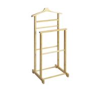 HAKU Servitore da uomo in bambù naturale, dimensioni: 48 x 97 x 36 cm (larghezza x altezza x profondità), stile: scandinavo