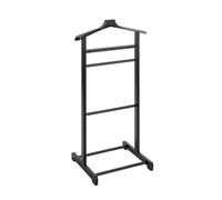 HAKU Servitore da uomo in bambù nero, dimensioni: L 48 x A 97 x P 36 cm, stile: scandinavo