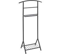 HAKU Servo Muto da uomo nero, metallo - Dim. L 45 cm x A 101 cm x P 26 cm, Stile Moderno