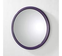 HAKU Specchio Mora, MDF, Metallo, Specchio - Dim. P 2 cm x Ø 38 cm, Stile Moderno
