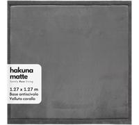 Hakuna Matte Cloud Play Mat - Tappeto da gioco grigio scuro (1,27 x 1,27 m)