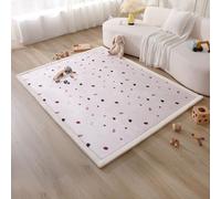 Hakuna Matte Tappeto gioco bambini in velluto - Coriandoli