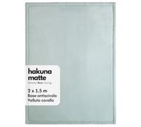 Hakuna Matte Tappeto Morbido per Bambini e Neonato Verde 200x150x2,5cm | Memory Foam, Tatami