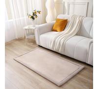 Hakuna Matte - Tappeto morbido neonato 150x80 cm Beige, antiscivolo, memory foam, pieghevole