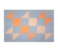 Hakuna Matte Tappeto Puzzle Bambini in Schiuma 1,8x1,2m - Tappeto Bambini per Gattonare e Giocare - Tappetino da Yoga - Inodore, Certificato EN-71 | 48 Piastrelle in Schiuma e 20 Pezzi con Bordo