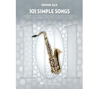 Hal Leonard 101 Simple Songs for Tenor Sax Note