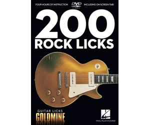 Hal Leonard 200 Rock Licks Note