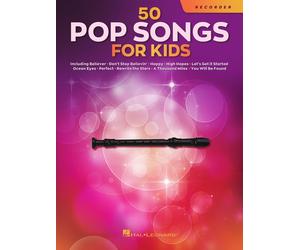 Hal Leonard 50 Pop Songs for Kids for Recorder Note