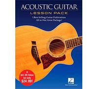 Hal Leonard Acoustic Guitar Lesson Pack - Boxed Set with Four Books & One DVD