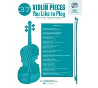 Hal Leonard Corp 37 Violin Pieces You Like to Play (CD)