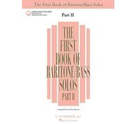 Hal Leonard Corp Joan Frey The First Book of Baritone/Bass Solos - (Tascabile)