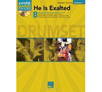 Hal Leonard He Is Exalted - Drum Edition-Worship Band Play-Along Volume 4 (Book and CD)