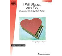 Hal Leonard I Will Always Love You Piano Library Series by Dolly Parton (Level Inter)