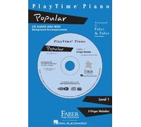 Hal Leonard Nancy & Randall Faber: PlayTime Piano Popular CD (Level 1). For Pianoforte
