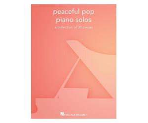 Hal Leonard Peaceful Pop Piano Solos Note