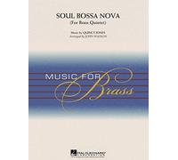 Hal Leonard Soul Bossa Nova (Brass Quintet (opt. Percussion)) Concert Band Level 3-4 Arranged by John Wasson