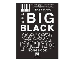 Hal Leonard The Big Black Easy Piano Songbook Note