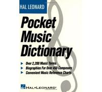 Hal Leonard The Hal Leonard Pocket Music Dictionary (Tascabile)
