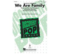 Hal Leonard We Are Family 3-Part Mixed by Sister Sledge arranged by Audrey Snyder