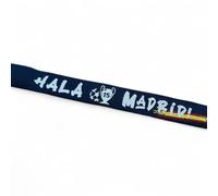 Hala Madrid, braccialetto in tessuto con bandiera della Spagna, regolabile, 1 cm di larghezza, per uomo e donna, stile Merengue, Ajustable, Tessuto, Nessuna pietra preziosa