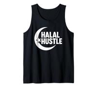 Halal Hustle Arabo Mezzaluna Islamica Canotta