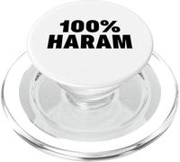 Halal In The Streets Haram Nelle Lenzuola Divertente Islam Musulmano PopSockets PopGrip per MagSafe