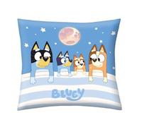 Halantex Bluey BY8527C - Cuscino decorativo double face, 40 x 40 cm, con licenza originale per cameretta dei bambini