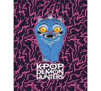 Halantex Coperta in Pile K-Pop Demon Hunters Derpy Tiger - 100% Poliestere - Dimensioni 130 x 160 cm - Multicolore