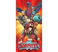 Halantex GORMITI Asciugamano Grande TELO MARE Spiaggia 70x140cm ORIGINALE Ufficiale