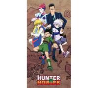 Halantex HUNTER X HUNTER - Gon Killua Kurapika - telo doccia Telo Mare Spiaggia Bagno Beach Towel - 100% Cotone - Dimensioni 70x140cm - multicolore