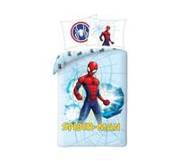 Spiderman Hal Set 2 pezzi Letto Singolo Copripiumino Federa Cotone Reversibile