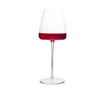HALAWAKA Bicchieri da vino rosso senza piombo con fondo concavo in cristallo (2 pezzi, con papillon nero, calici da vino in cristallo, bicchieri da champagne, bicchieri da cocktail bordeaux