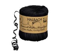 Halbach Seidenbänder GmbH Nastro di seta semi-ach a righe | Nastro regalo sostenibile per lottare e confezionare regali in 100% cotone