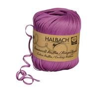 Halbach Seidenbänder GmbH Nastro di seta semi-ach a righe | Nastro regalo sostenibile per lottare e confezionare regali in 100% cotone