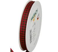 Halbach Seidenbänder Nastro a Quadretti Vichy, 10 mm