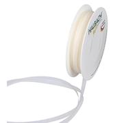 Halbach Seidenbänder Nastro, Crema, 50 Meter x 5 mm
