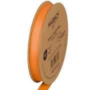 Halbach Seidenbänder Nastro in grosgrain di alta qualità, larghezza: 13 mm, lunghezza: 25 m, nastro regalo sostenibile in poliestere riciclato, ideale come nastro, colore: albicocca