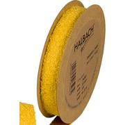 Halbach Seidenbänder Teddy - Nastro decorativo in tessuto, larghezza: 20 mm, lunghezza: 10 m, per fai da te e cucire, colore: giallo miele