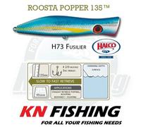 HALCO ROOSTA Popper 135 esche dure pesca tonno Amberjack GT Kingfish 135 mm 4...
