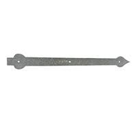 HALCÖ 0203.044.00.0.01.600 bullone a Vite, 545,5 mm, Nastro Lungo per Porte, Acciaio zincato Nero passivato, Argento
